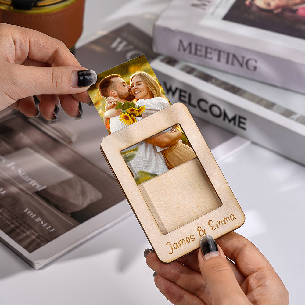 Personalized Photo Frame Car Sun Visor Clip Car Accessories Decoration Gift for Him