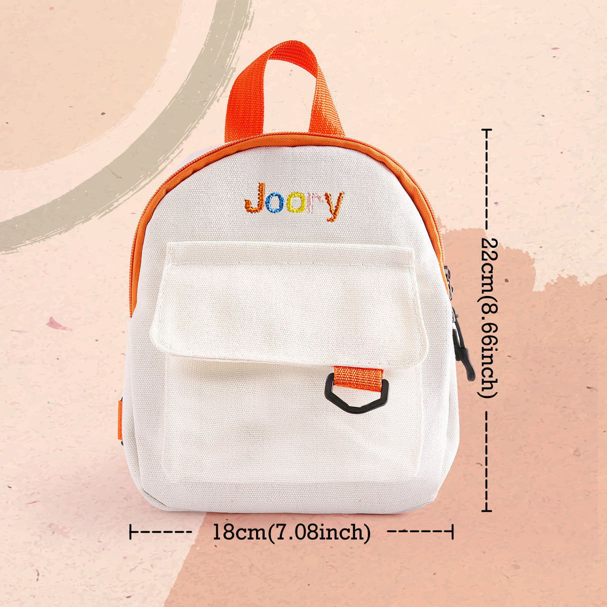 Personalized Mini Backpack with Embroidery Name Child School Bag Back to School Gift for Her