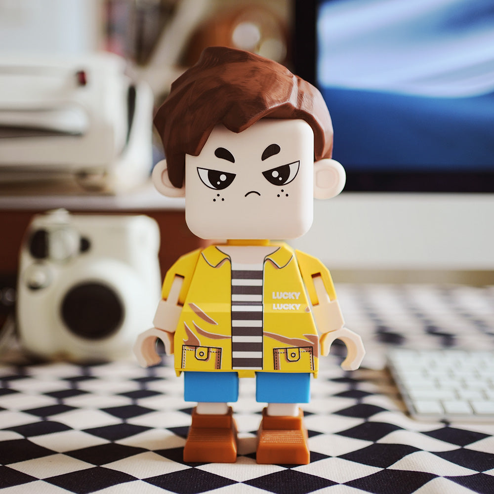 Fully Customizable Cute Giant Minifigs Personalized Full-Body Brick Figure Gift for Him Production Time: 7–10 Working Days
