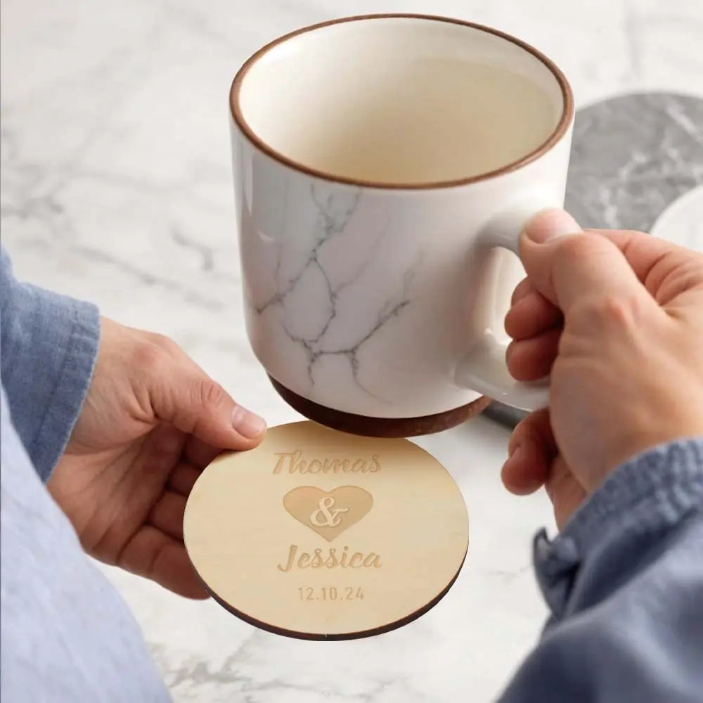 Personalized Coaster Wedding Party Favors