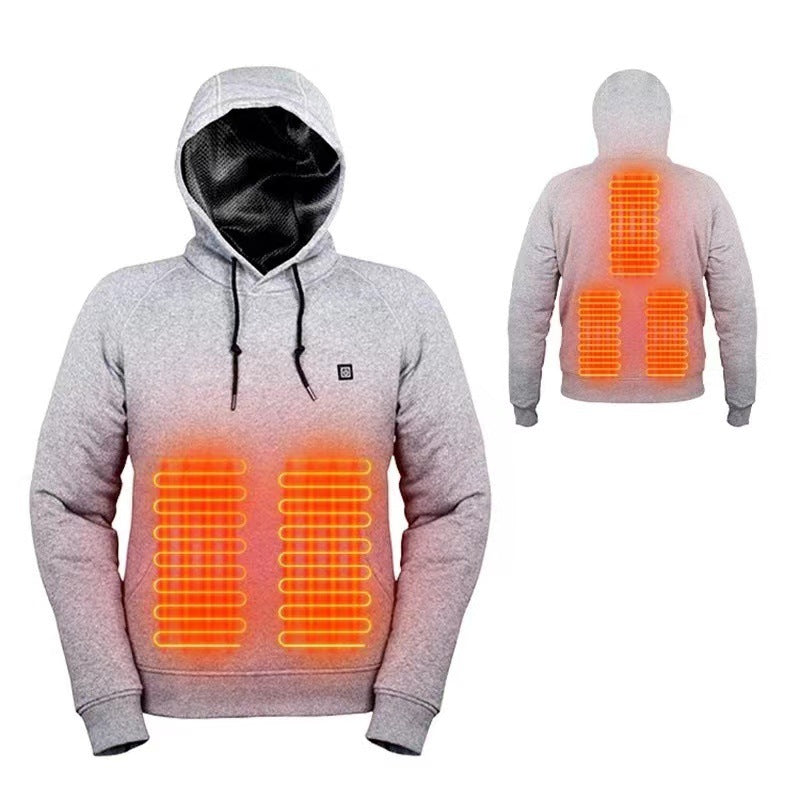Heated Hoodie for Men Women Electric Unisex Heating Sweatshirt