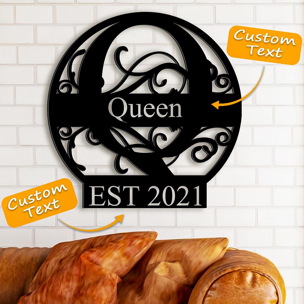 Custom Family Name Decor Last Name Sign Best Wedding Gift for Your Loved Ones