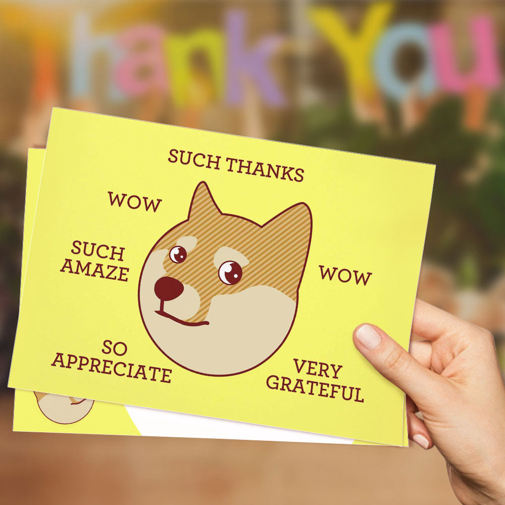 Funny Thank You Card - Perfect for Weddings and All Occasions