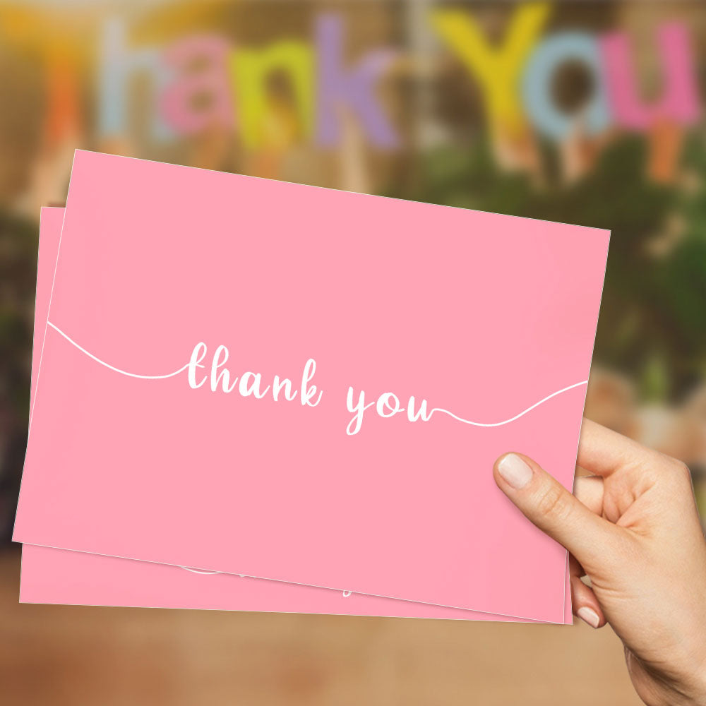 Simple Style Thank You Card Gifts for Weddings