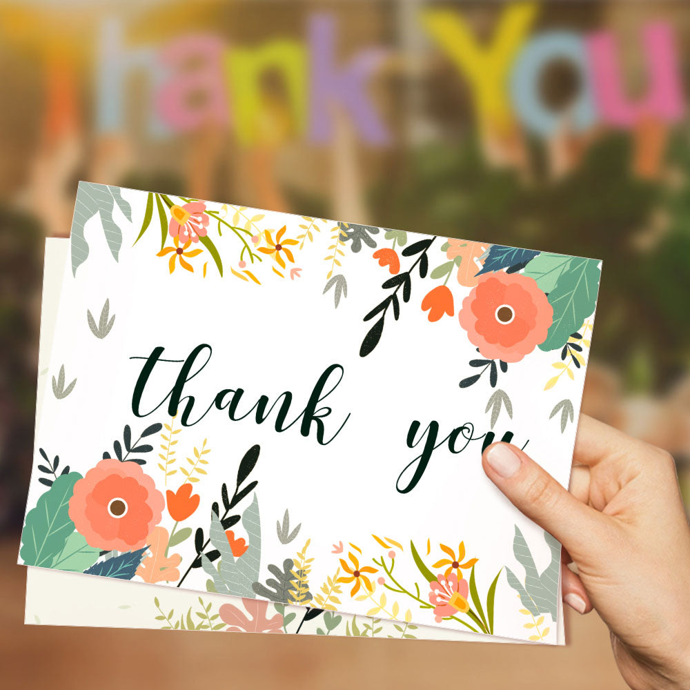 Cute Thank You Card Greeting Card For All Occasions Birthday Gifts Wedding Gifts