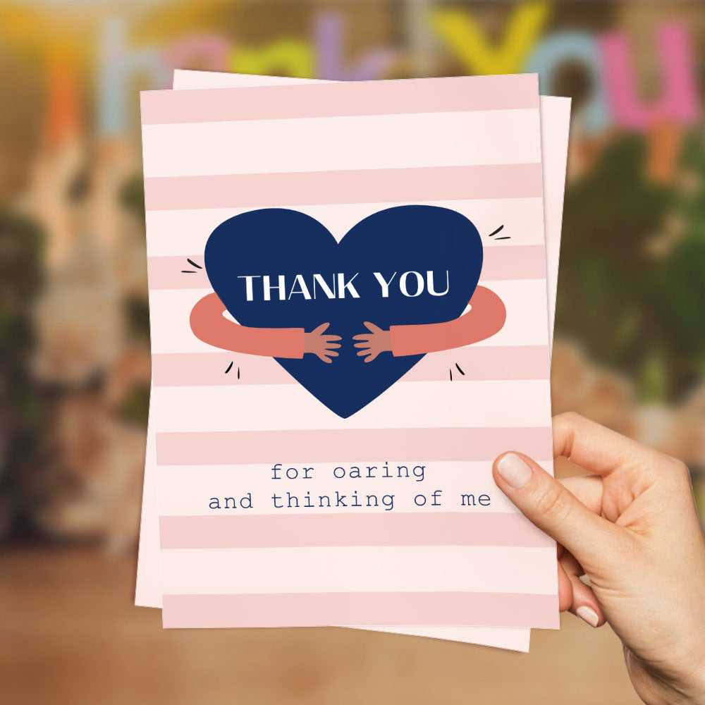 Cute Thank You Card Greeting Card For All Occasions Birthday Gifts Wedding Gifts