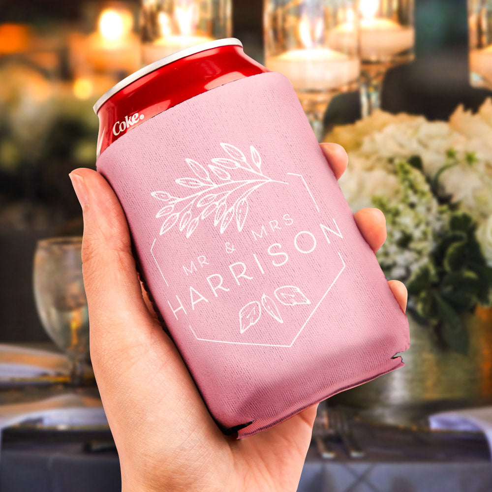 Personalized Engraved Wedding Color Cup Set - Custom Wedding Gift
