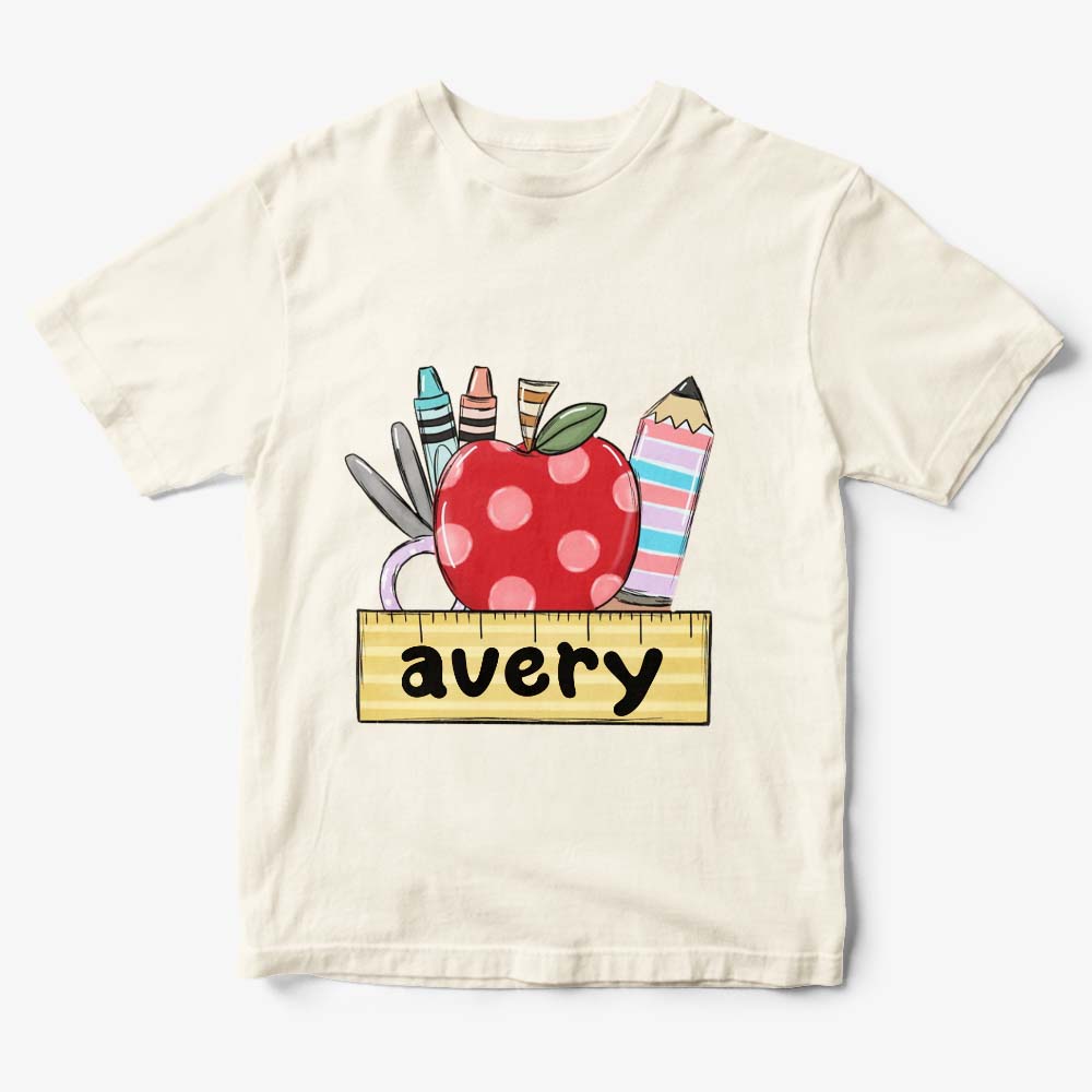 Personalized Back to School T-shirt First Day of School Shirt Gift for Kids