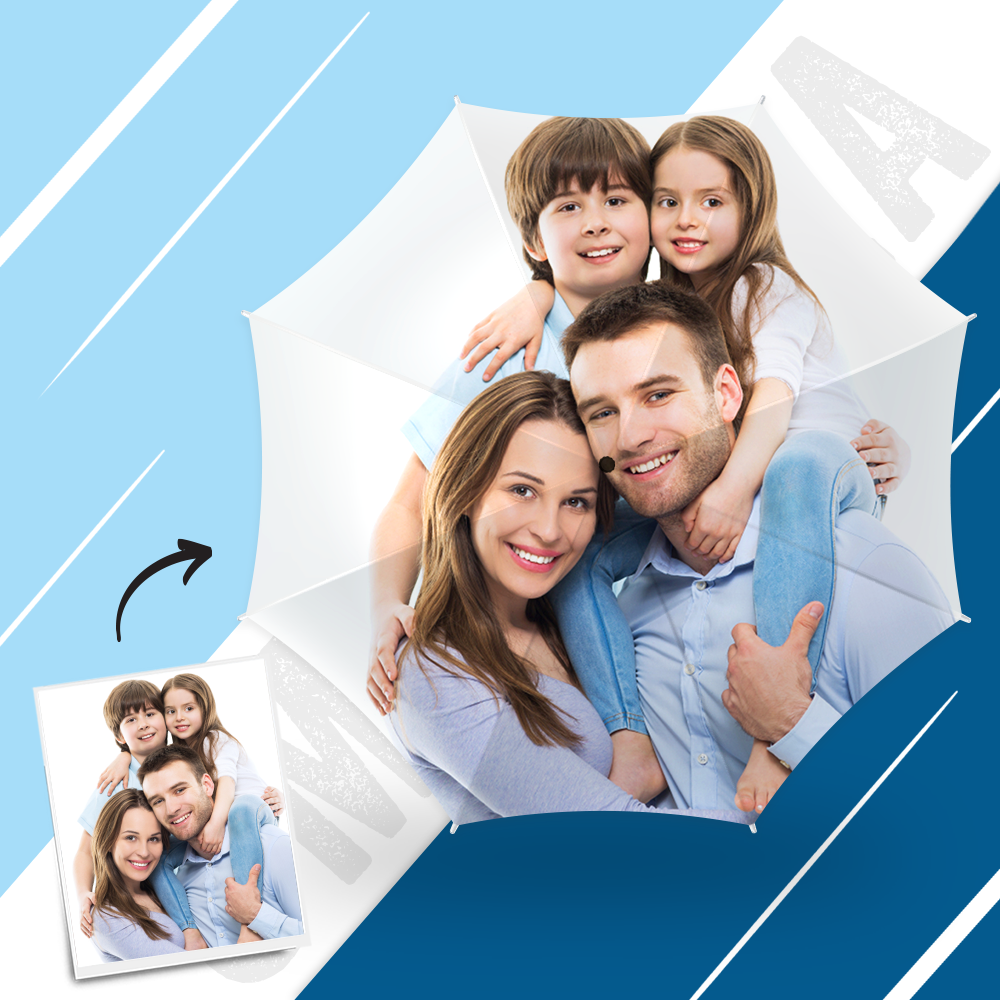 Personalized Design Foldable Umbrella Gifts for Family Wedding Accessories