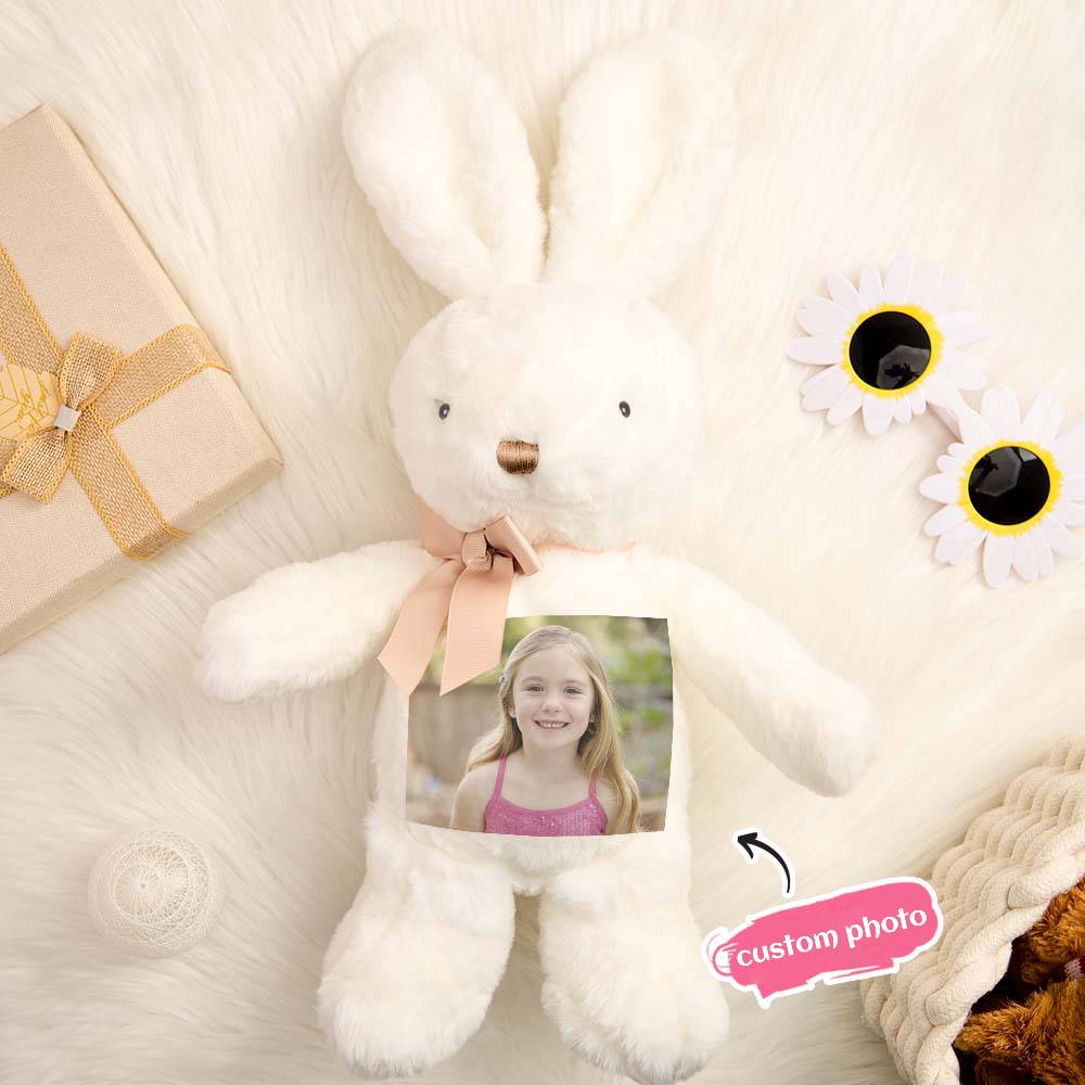Personalized Bunny Rabbit Plush Stuffed Toy Gift for Children