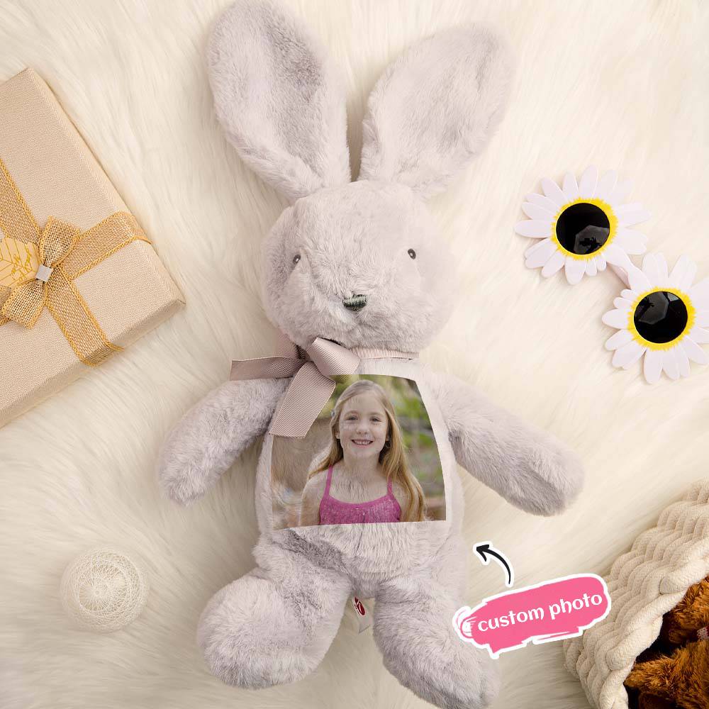 Personalized Bunny Rabbit Plush Stuffed Toy Gift for Children