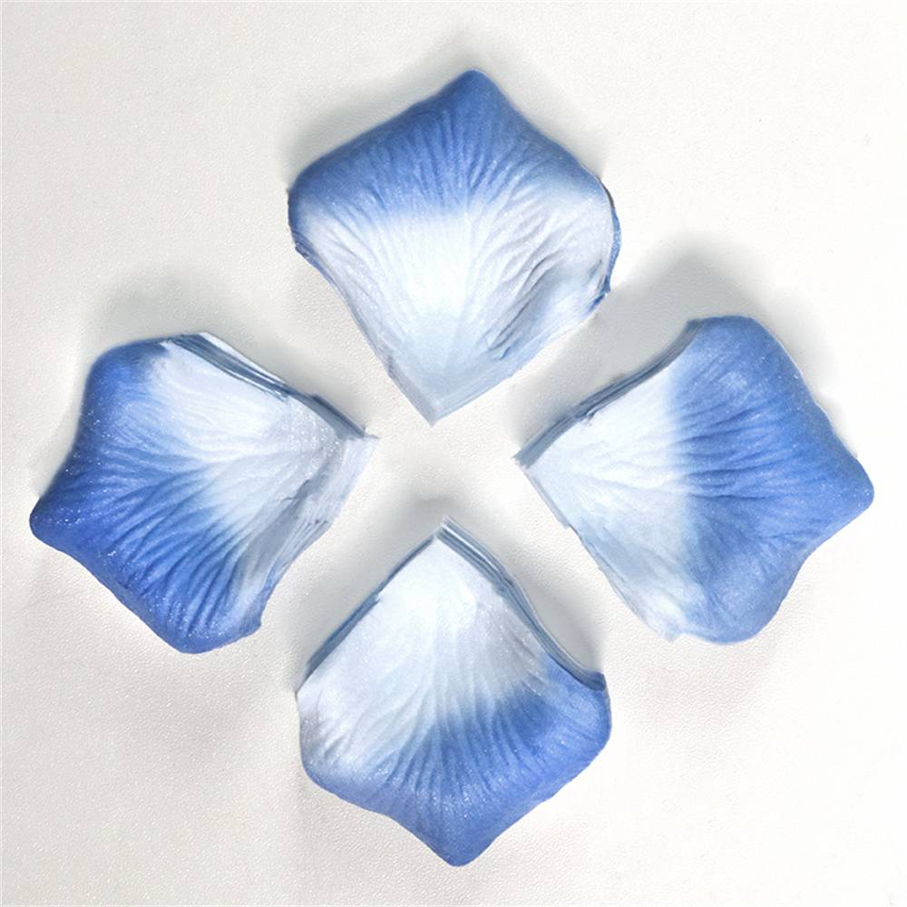 120PCS Fabric Rose Petals Fabric Petals for Weddings Aisles Flower Girls and Romantic Evenings