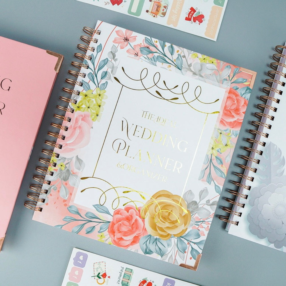 Wedding Planner Book Gift for Future Mrs Wedding Organizer Engagement Gift For Bride