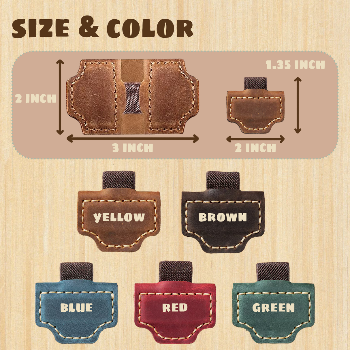 Custom Magnetic Leather Bookmark with Pen Holder – Personalized Book Mark with Replaceable Cover & Engraved Text – Gifts for Book Lovers, Readers, Teachers, Students