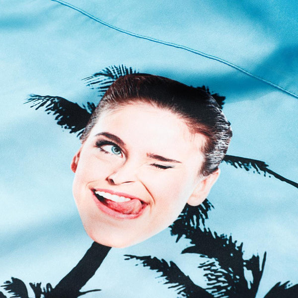 Custom Face Beach Shirts Personalized Summer Holiday Short Sleeve Hawaiian Shirt