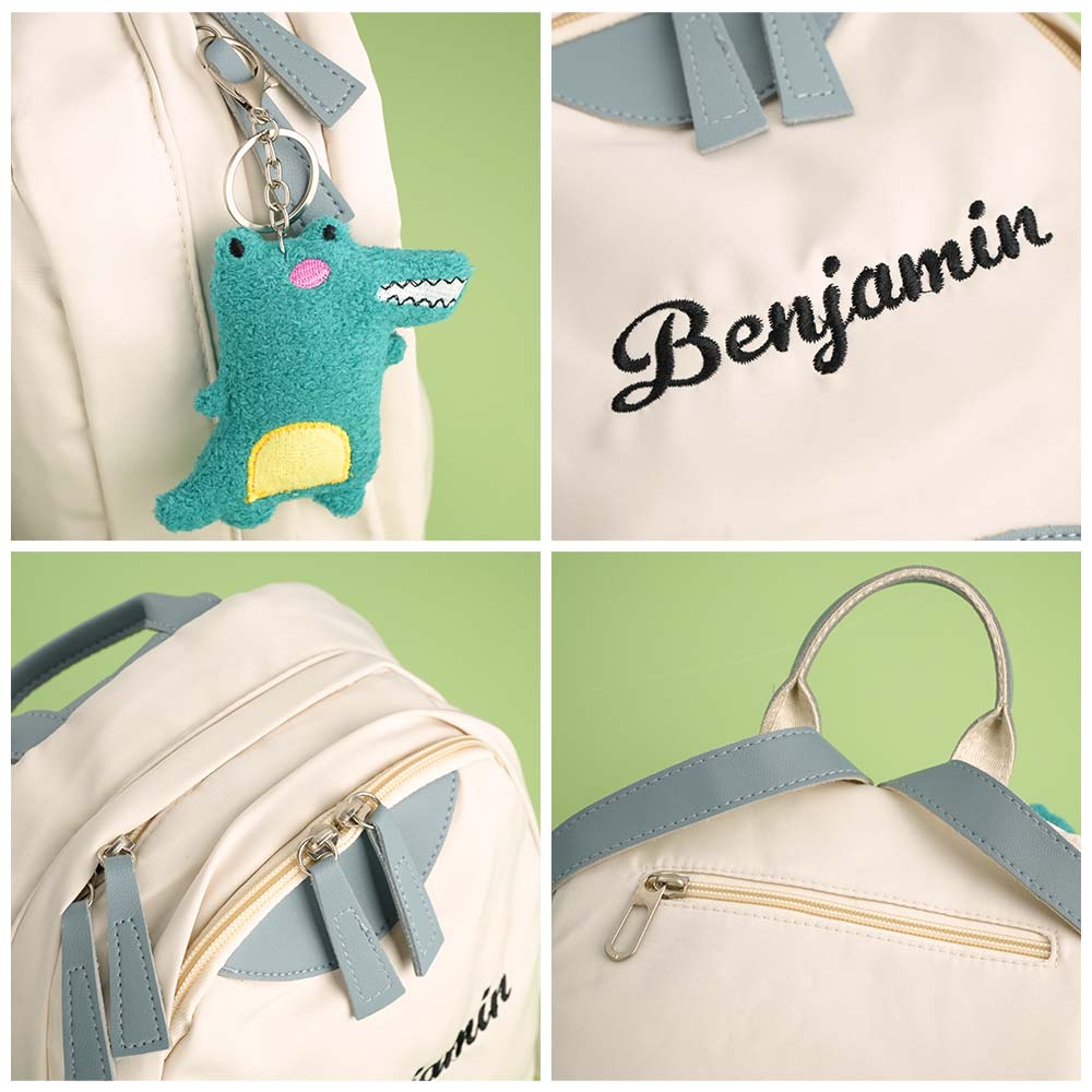 Personalized Name Embroidery Backpack Custom Mini Backpack School Bags Gift for Kids
