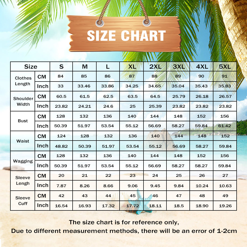 Personalized Photo Print Hawaiian Shirts Summer Beach Button Shirt