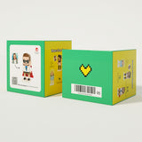 Wedding Gifts Chinese Wedding Men's Clothing Brick Figures Custom Head Cute Brick Figures Small Particle Block Toy