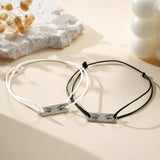 Custom Engraved Bracelet With Eyes Photo Eyes of Love Bracelet