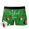 I Licked It So It's Mine Custom Boxer Funny Face Men's Underwear - 6 Colors
