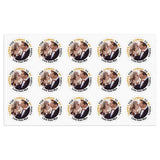 Personalized Thank You Stickers Round Wedding Birthday Favor labels for Gifts
