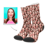 Custom Face Mash Socks
