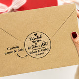 Personalized Thank You Transparent Stickers Round Wedding Birthday Favor labels for Gifts