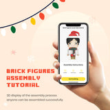 Custom Dragon-Li Brick Figures Fully Body Customizable 1 Cat Photo Small Particle Block Customized Cat Only