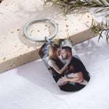 Wedding Gifts Drive Safe Keychain Custom Photo Keychain With Name For Boyfriend