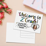 Custom Photo Teacher Reveal Scratch Card Personalized Meet the Teacher Scratch off Card