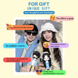Full Body Customized 1 Person Duddu Brick Figures Valentine's Day Gift Birthday Gift for Her
