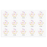 Personalized Thank You Stickers Round Wedding Birthday Favor labels for Gifts