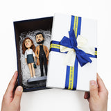 Wedding Custom Bobblehead With Engraved Text