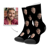 Custom Face Socks Personalized Photo Sock