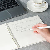 Personalized Text Notebook Wedding Gift DIY Diary Portable Pierced Memory Notebook