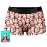 Face Mash - Custom Face Boxer Shorts