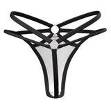 Custom Face Thong Leopard Prints Pink Funny Sexy Thongs Personalized Female Boxer Gift for Her