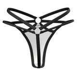Custom Face Thong Leopard Zipper Face Funny Sexy Thongs Personalized Female Boxer Gift for Her