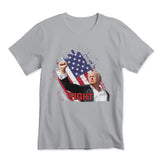 Fight! Donald Trump T-Shirt Make America Great Again Trump Shot Fight T-Shirt