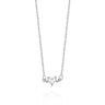 Personalized Heart-Shaped Birthstone Necklace Anniversary Birthday Gift for Her