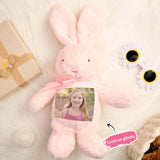 Personalized Bunny Rabbit Plush Stuffed Toy Gift for Children
