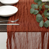 Wedding Gauze Table Runner Rustic Wedding Cheesecloth Runner Cotton Runner for Table Wedding Arch Ideas Bridal Shower Modern