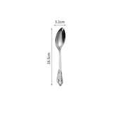 Wedding Stainless Steel Knives and Forks Vintage Embossed Cutlery Gift for Wedding