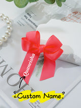Personalized Hair Bow Clip Girls Back To School Wedding Flower Girl Gift