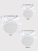 Custom Name Acrylic Ring Holder – Unique Wedding Gift
