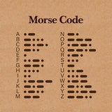 Personalized Engraved Morse Code Men Bracelet Birthday Anniversary Gift for Him