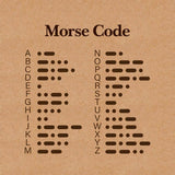 Personalized Engraved Morse Code Men Bracelet Birthday Anniversary Gift for Him