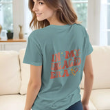Personalized In My Engaged Era Bachelorette T Shirt with Name Wedding Bridal Shower Engagement Gift for Her