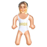 Personalized Bride Swimming Blow Up Dolls Funny Bridal Bachelorette Gifts for Her