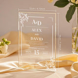 Personalized Acrylic Wedding Invitation Party Invitations